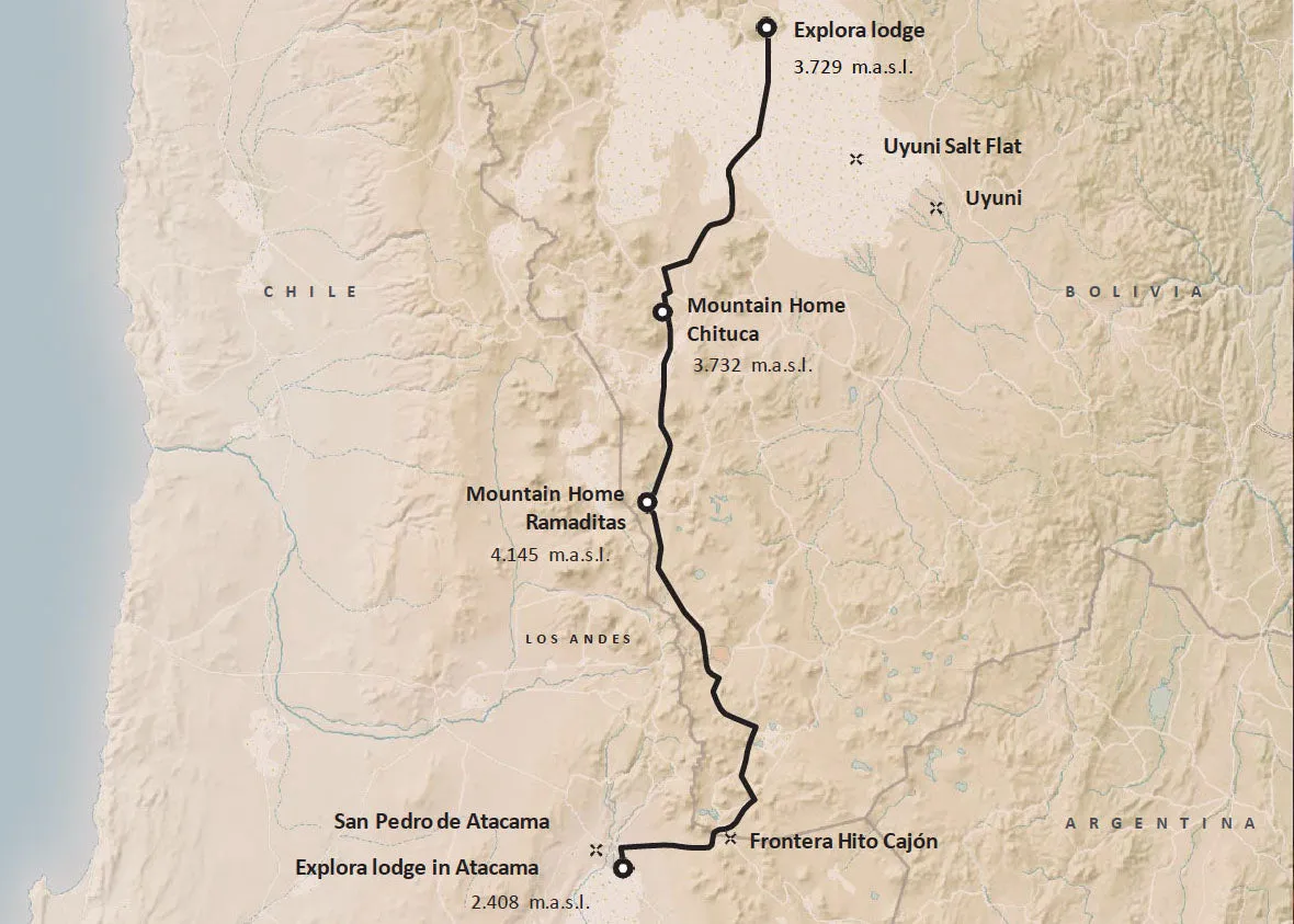 LSM   Explora Experience: Atacama Desert & Uyuni Salt Flats Recce from May 4 - 12, 2025