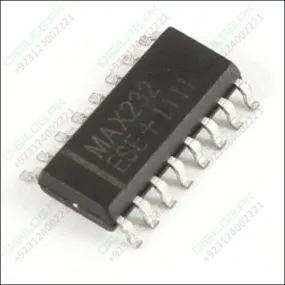 MAX232 16 Pin SMD SOIC16 RS232 TO Serial Converter IC Transceiver IC