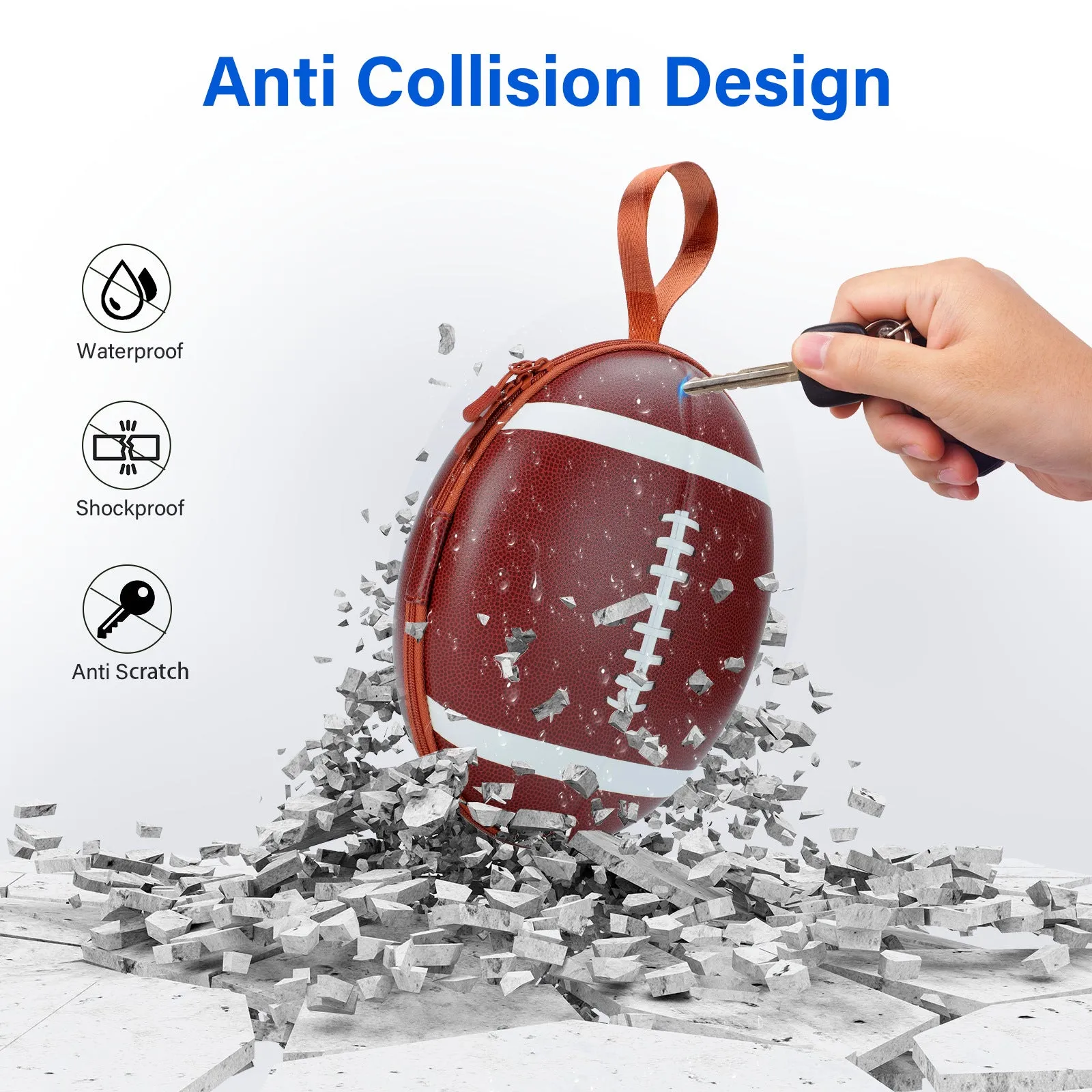 Meta Quest 3 American Football Storage Bag