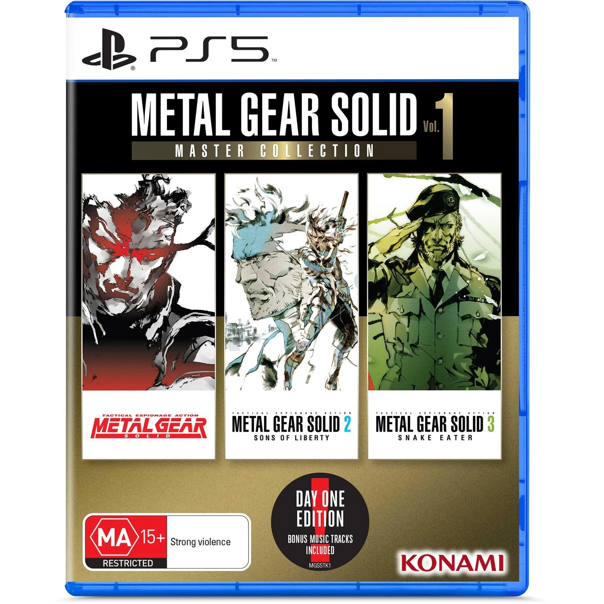 METAL GEAR SOLID: MASTER COLLECTION Vol. 1 Day 1 Edition
