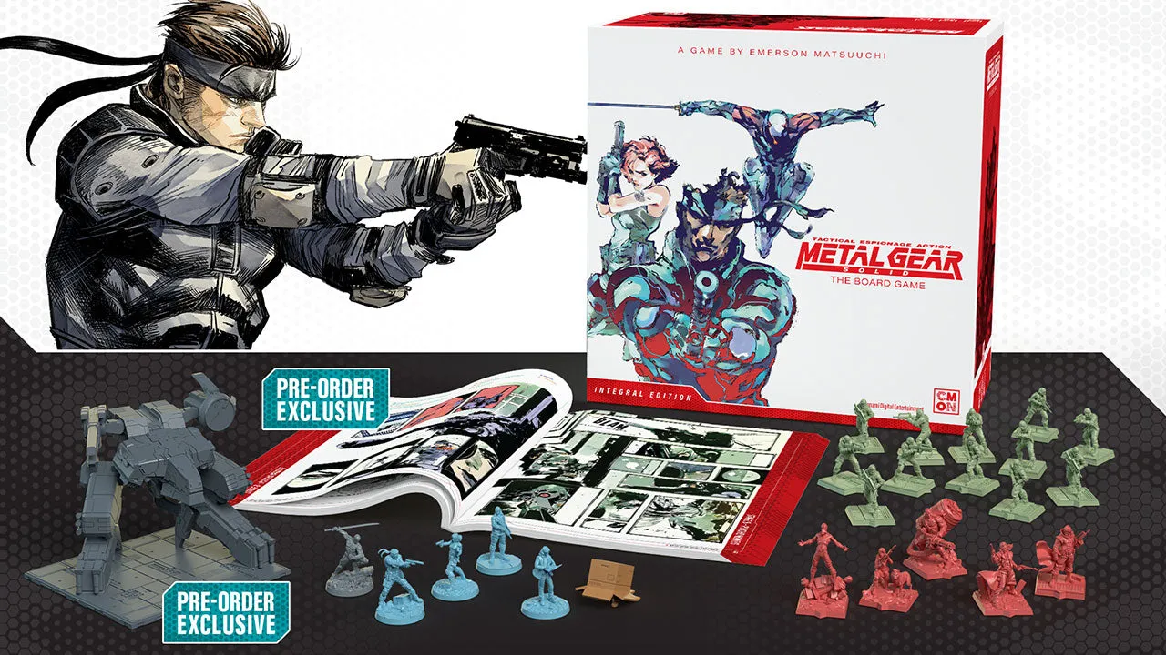 Metal Gear Solid The Board Game - Integral Edition