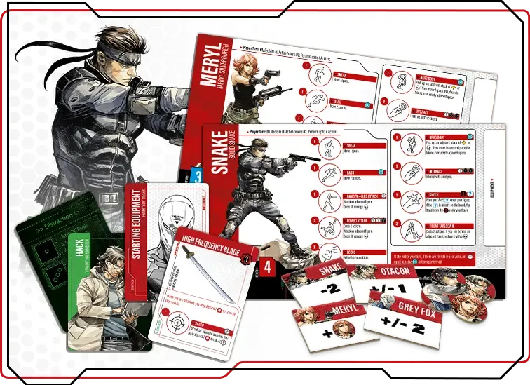 Metal Gear Solid The Board Game - Integral Edition