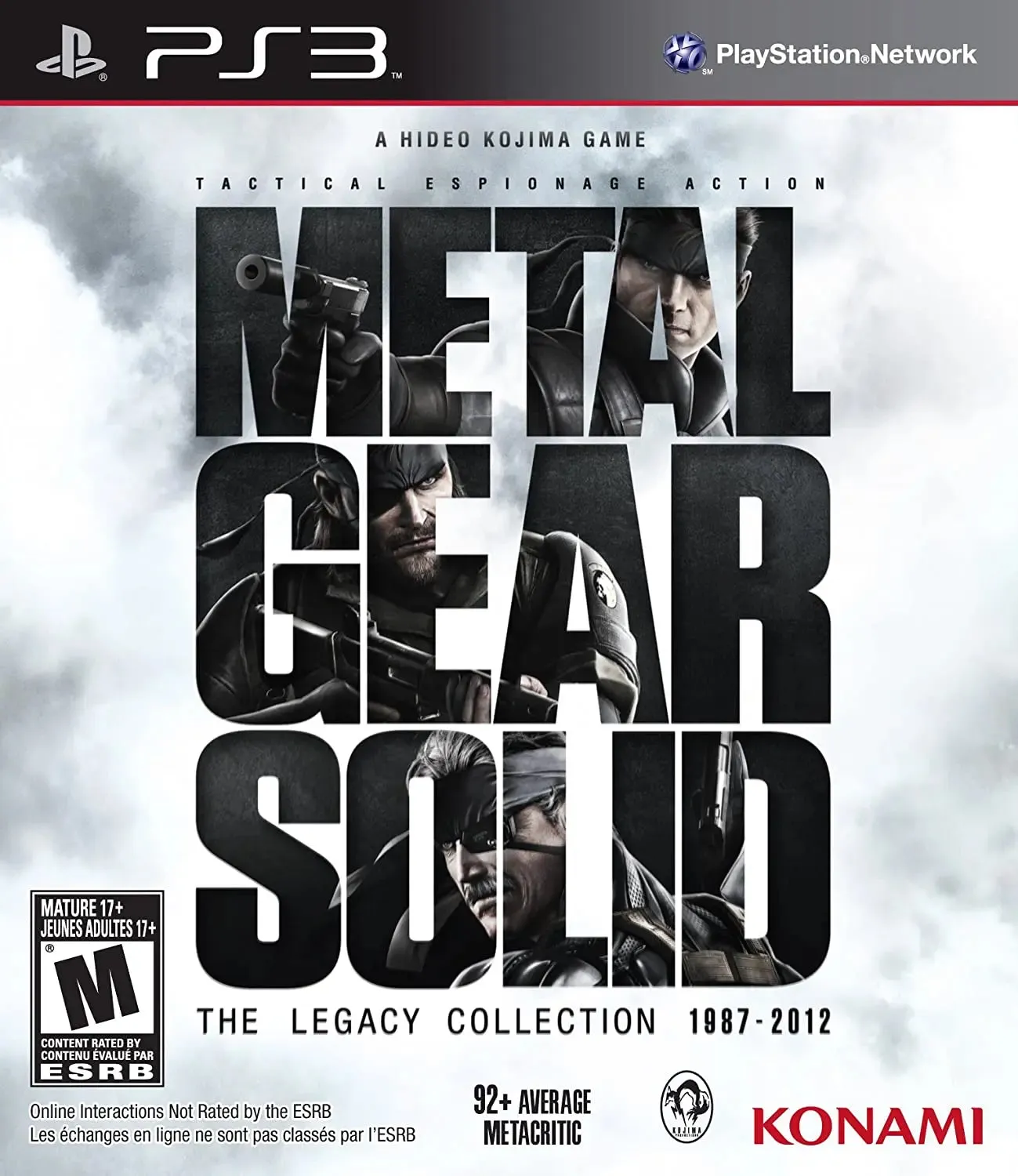 Metal Gear Solid The Legacy Collection - PlayStation 3