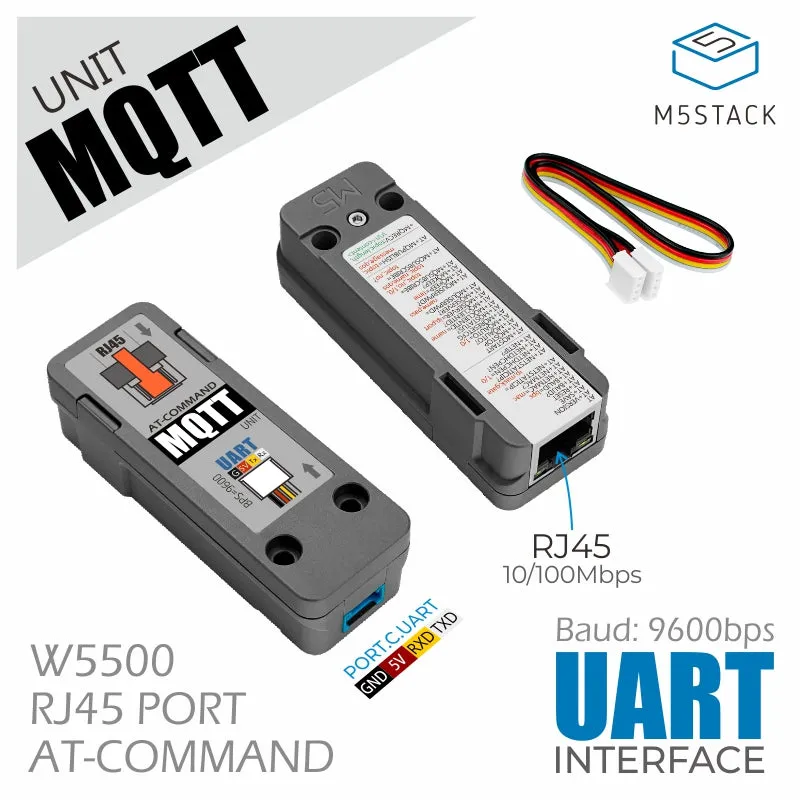 MQTT Unit with RJ45 Port (W5500)