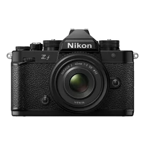 Nikon Z f Full Frame Mirrorless Camera with Nikkor Z 40mm f/2 [SE] Lens (Black)