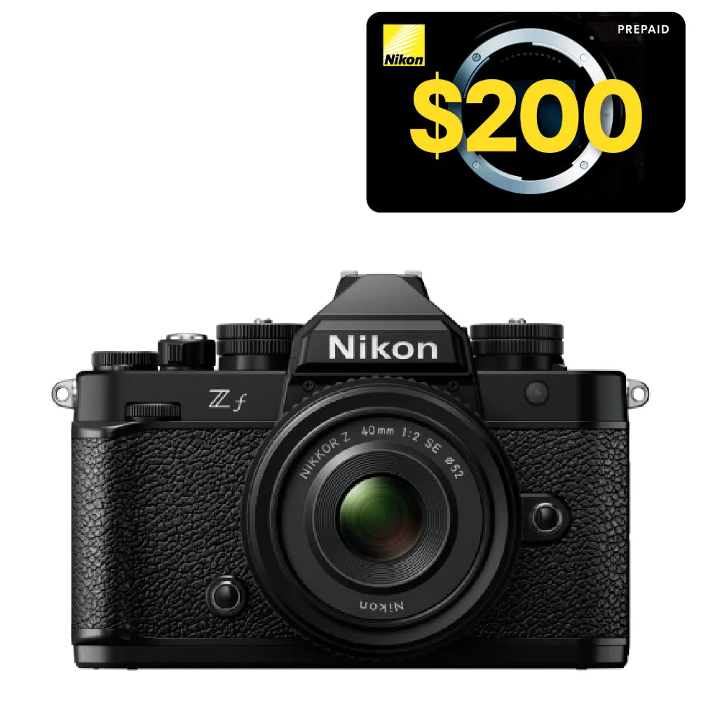 Nikon Z f with Nikkor Z 40mm f/2 SE Lens