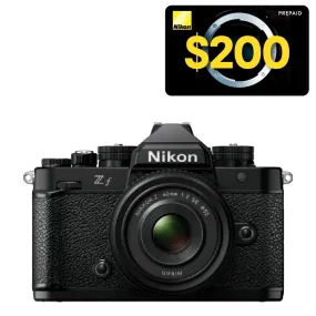 Nikon Z f with Nikkor Z 40mm f/2 SE Lens