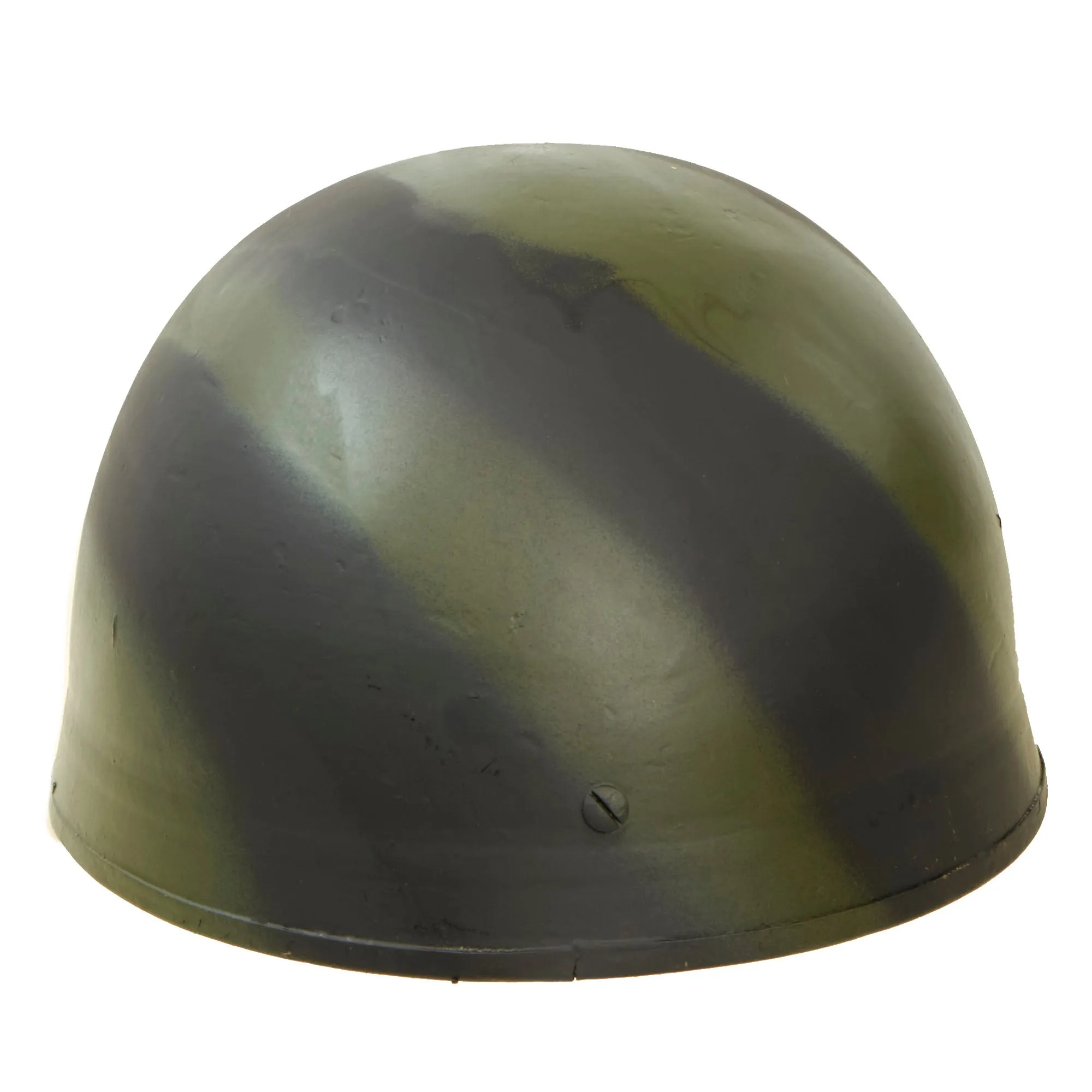 Original Belgian Post WWII British Style Paratrooper Helmet with Camouflage Pattern - Paracommando Regiment