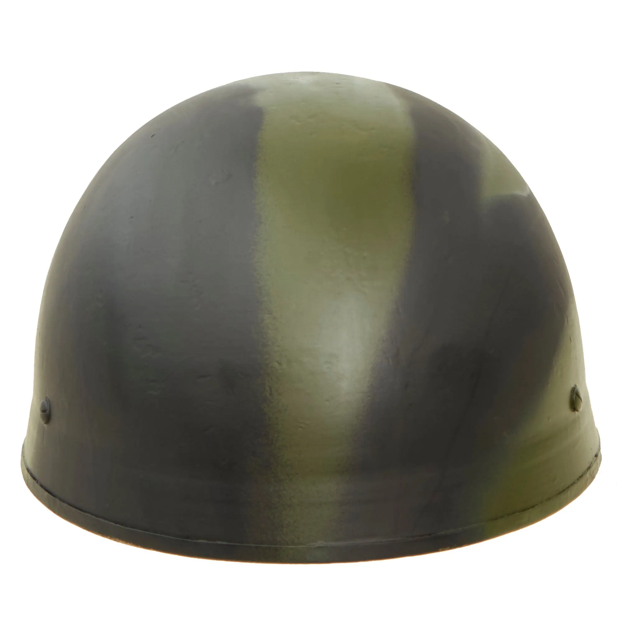 Original Belgian Post WWII British Style Paratrooper Helmet with Camouflage Pattern - Paracommando Regiment