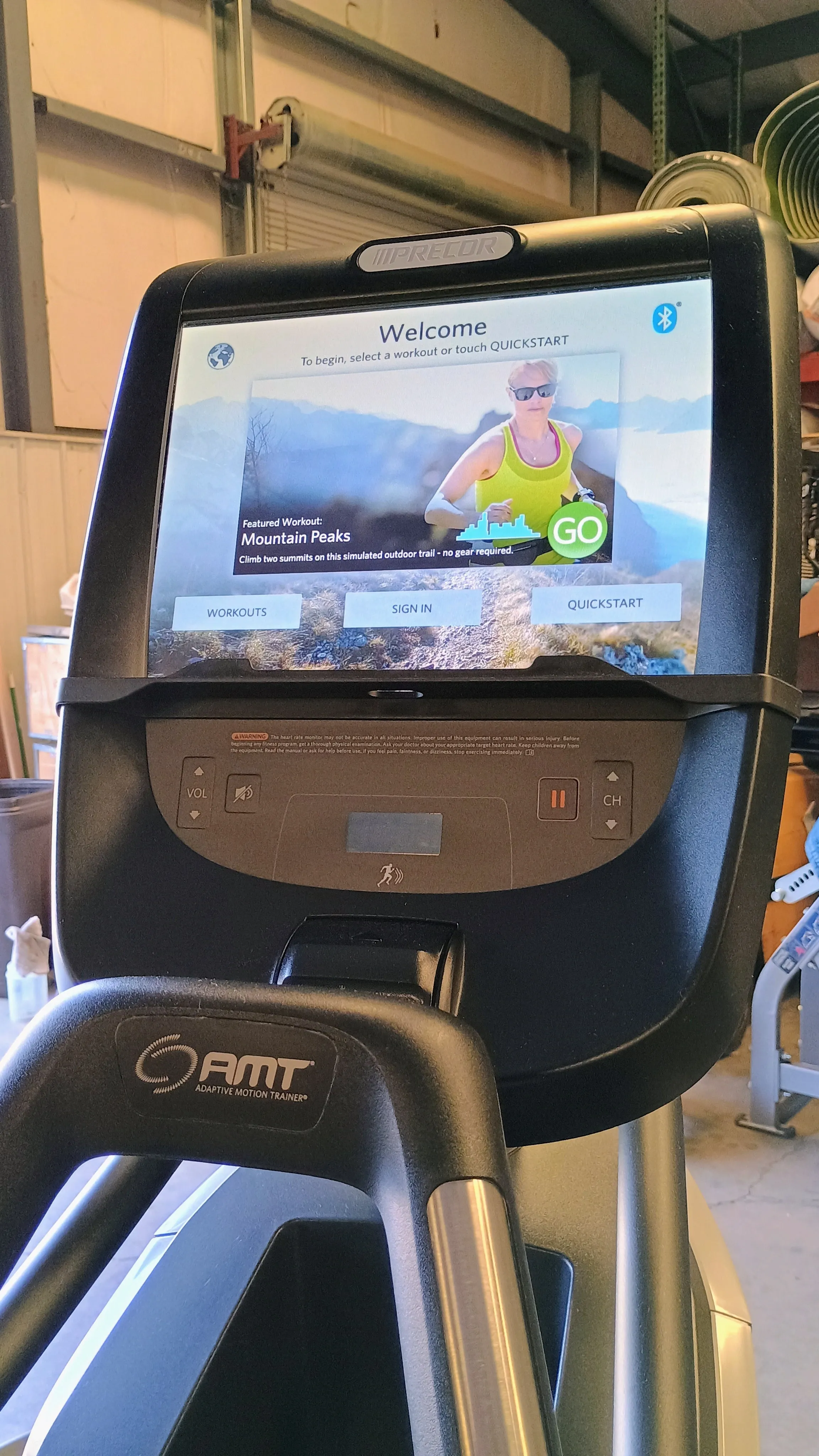 Precor AMT 12 885-865-835-783-763-733 w/ P82 Console (USED)