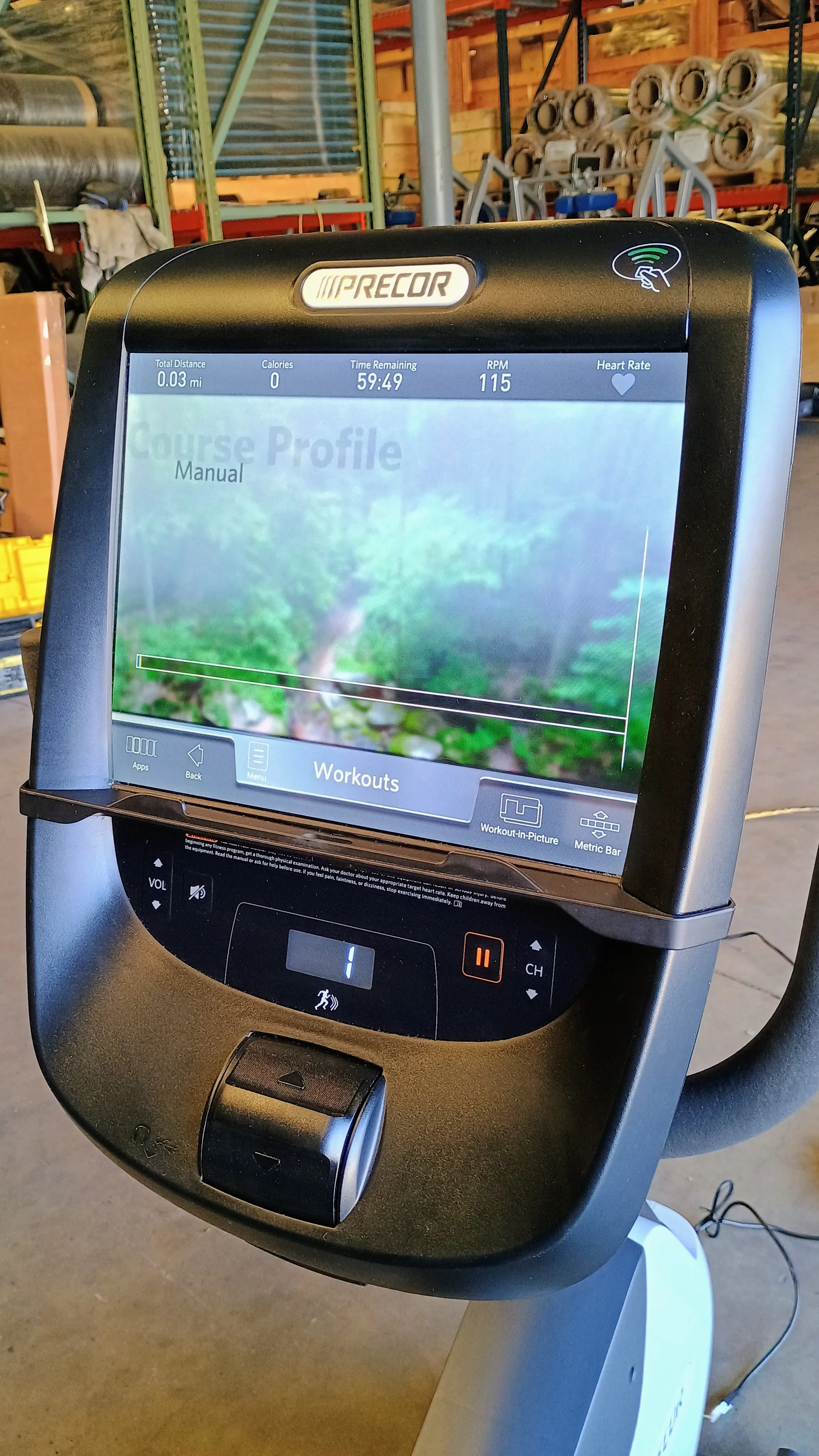 Precor RBK Recumbent Bike 685-665-635 w/ P82 Console (USED)