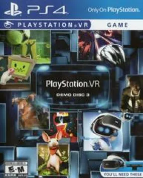 PS4 - PLAYSTATION VR DEMO DISC 3