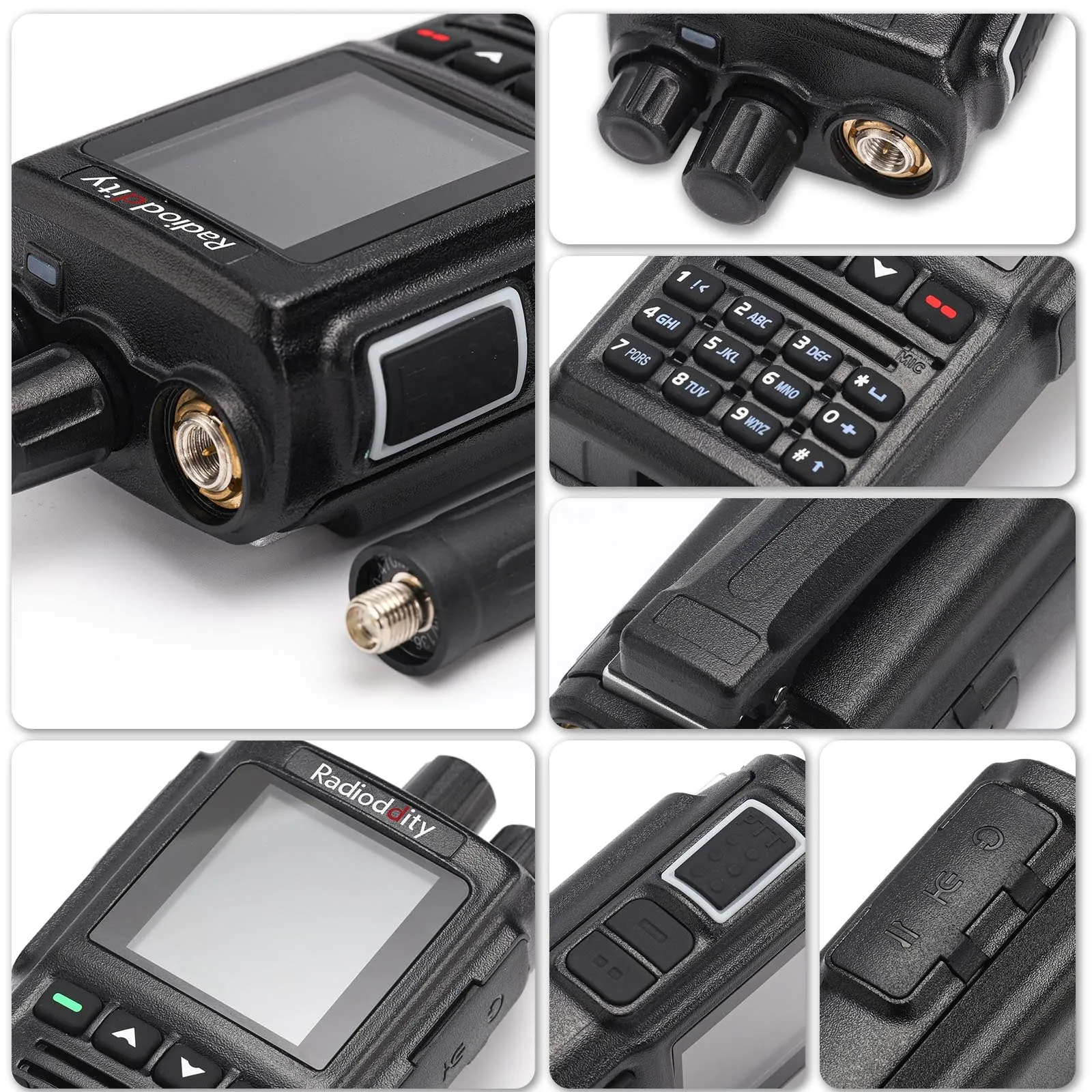 Radioddity GD-168 DMR | 5W | Dual Band| Satellite Communicate | Noise Reduction | 500K Contacts | Dual Battery & Antennas | Type-C Charging & Programming