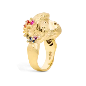 Rainbow Gamma Monkey Ring - Size 5 - 11755