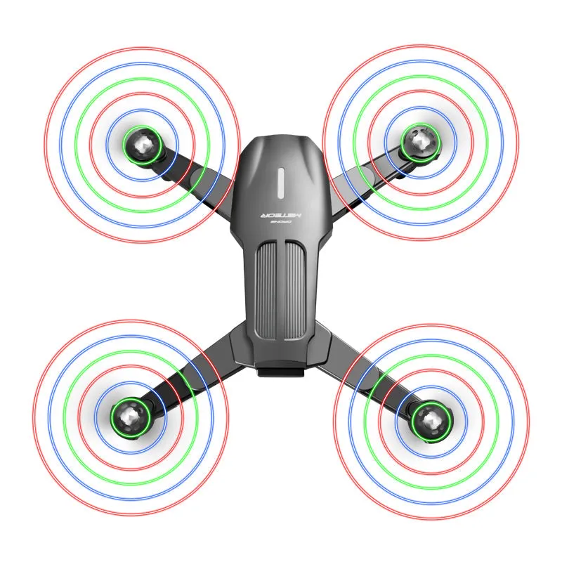 RC Drone K106 OAS GPS 4K HD Dual Camera Obstacle Avoidance Cool Colorful LED lights