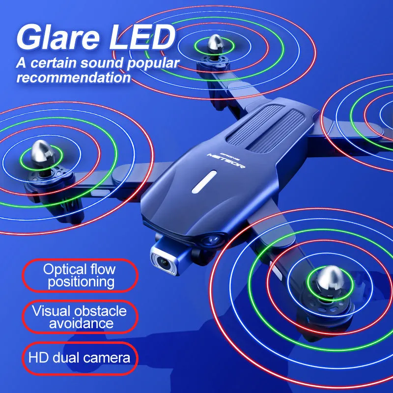 RC Drone K106 OAS GPS 4K HD Dual Camera Obstacle Avoidance Cool Colorful LED lights