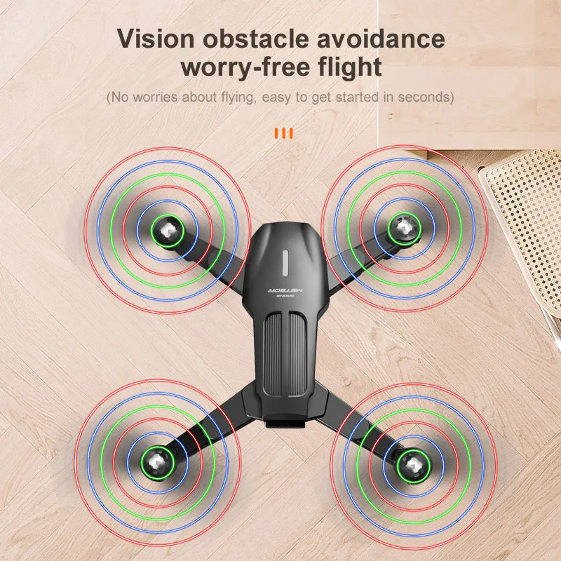 RC Drone K106 OAS GPS 4K HD Dual Camera Obstacle Avoidance Cool Colorful LED lights