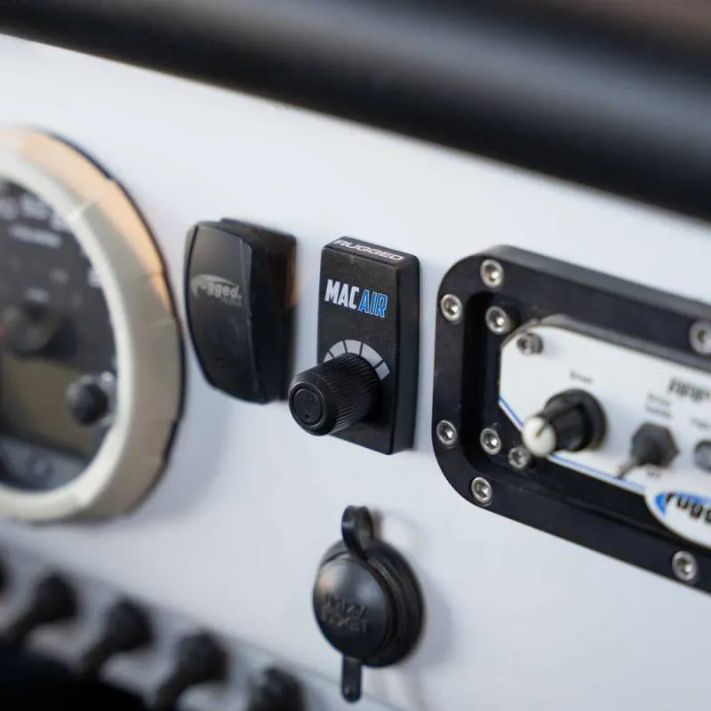 Rugged Rocker Switch Variable Speed Controller (VSC) for MAC Helmet Air Pumper - Complete Switch & Wiring Harness