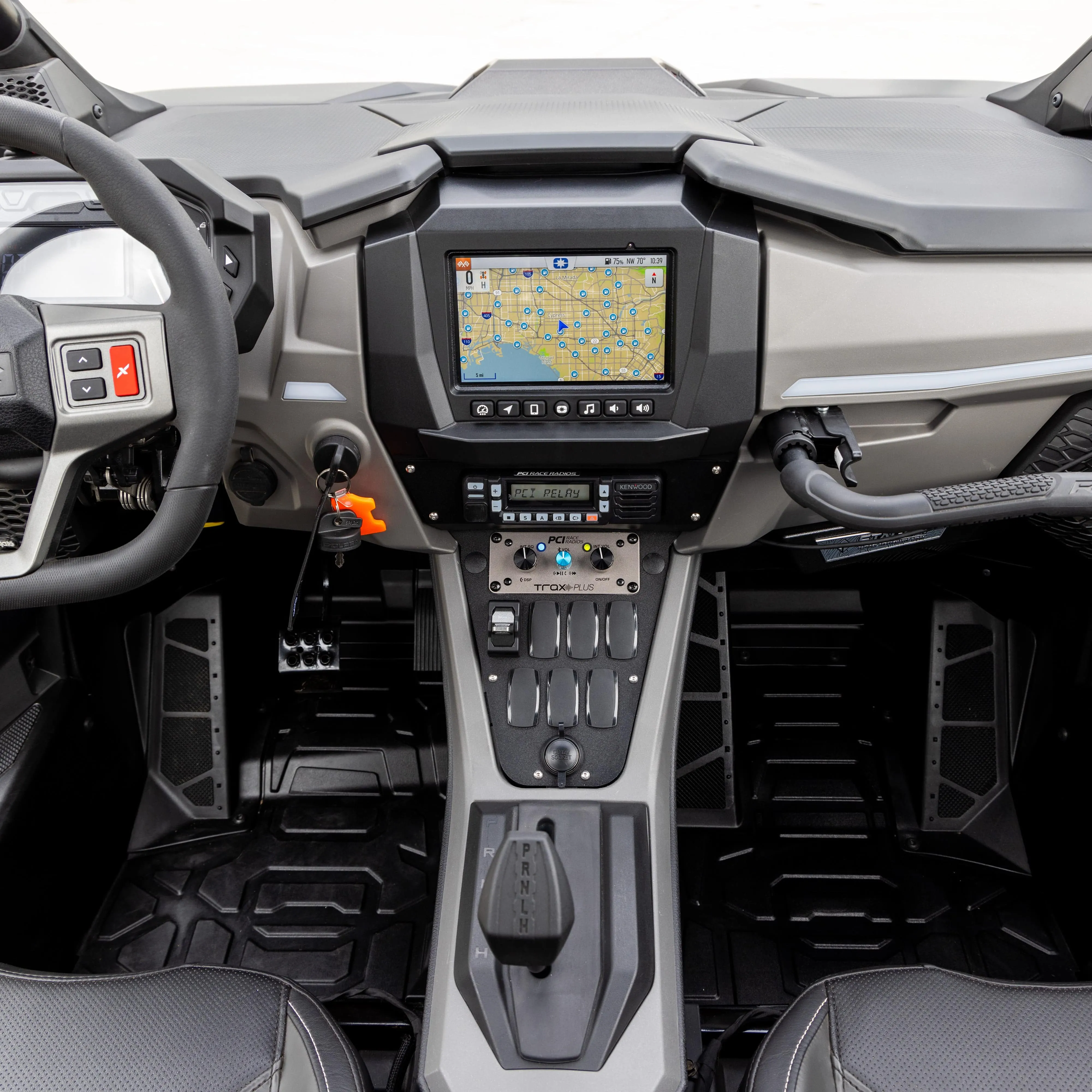 RZR Pro R Radio and Intercom Bracket
