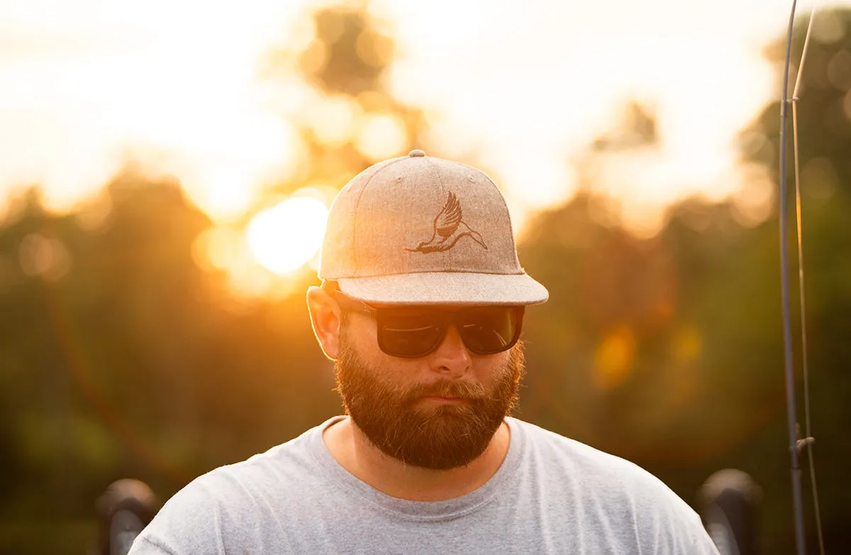 Tanglefree Dark Charcoal Flatbill Hat