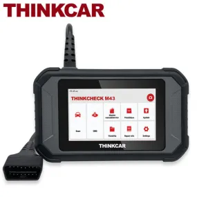 THINKCAR - THINKCHECK M43 - OBD2 Scanner - Check Engine, Transmission, SRS, ABS - Professional Diagnostic Tool