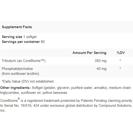 Tributryin 350 (K-132) - Apex Energetics - High Absorption Butyrate