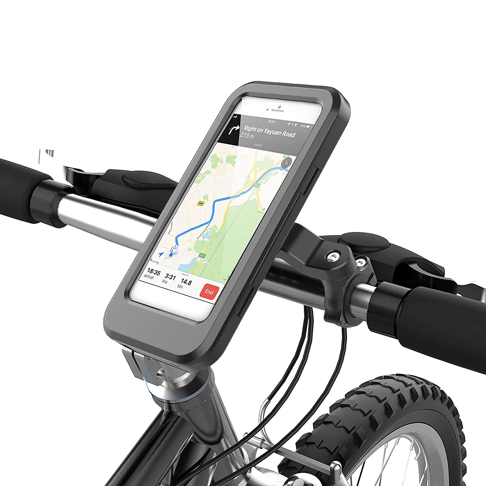 Universal Rain-Proof Motorcycle Phone Holder As-50488