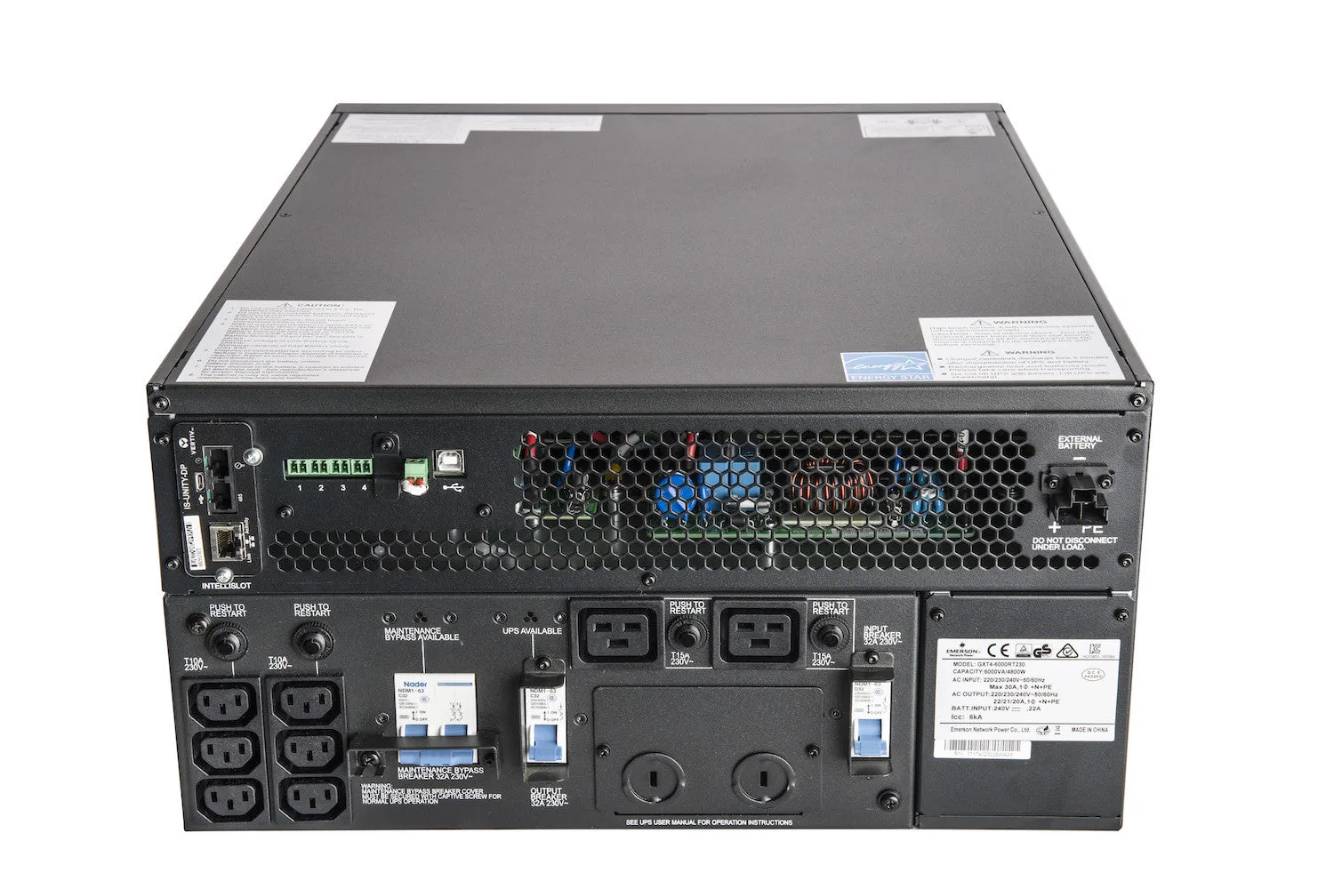 Vertiv Liebert GXT4 On-Line 5000VA GXT4-5000RT230