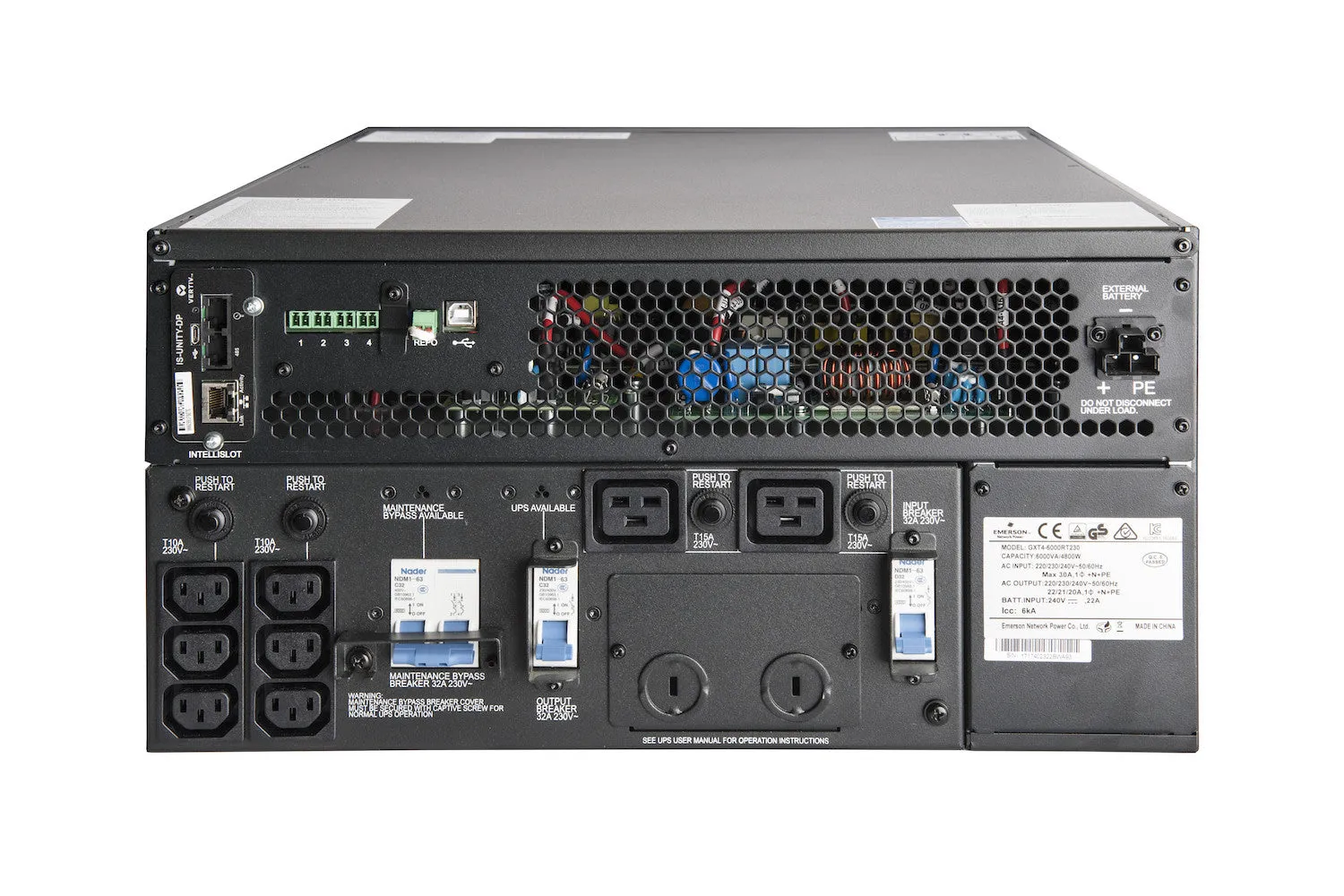 Vertiv Liebert GXT4 On-Line 5000VA GXT4-5000RT230
