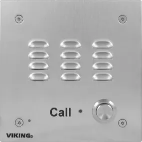 Viking W-3000-EWP Stainless Steel Handsfree Doorbox with Enhanced Weather Protection 24v Talk Battery