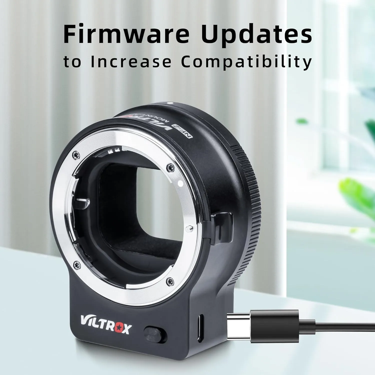 VILTROX NF-Z Auto Foucs Lens Adapter, Design for Nikon F-Mount Lens to Z-Mount Camera, Compatible with Z5 Z50 Z6 Z6II Z7 Z7II Zfc Cameras