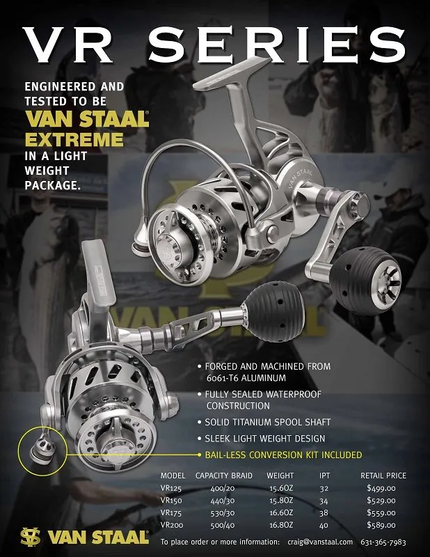 VR150 Bailed Spinning Reel
