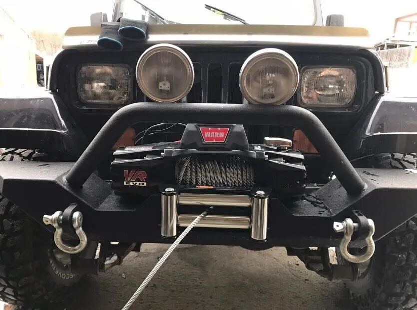 Warn 103250 VR EVO 8 Electric Winch - 8,000 lbs. Pull Rating, 90 ft. Steel Line