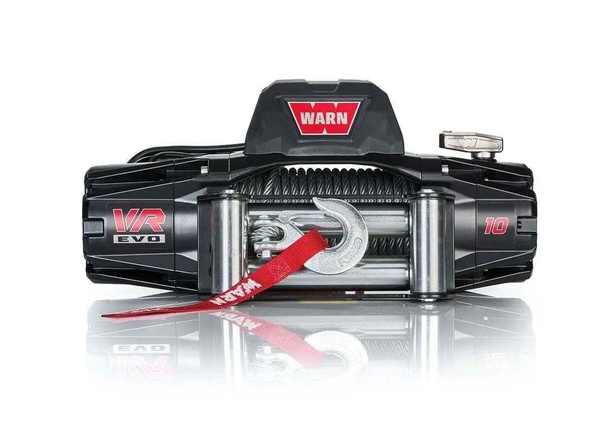 Warn 103252 VR EVO 10 Electric Winch - 10,000 lbs. Pull Rating, 90 ft. Steel Line
