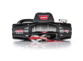 Warn 103255 VR EVO 12-S Electric Winch - 12,000 lbs. Pull Rating, 90 ft. Synthetic Line