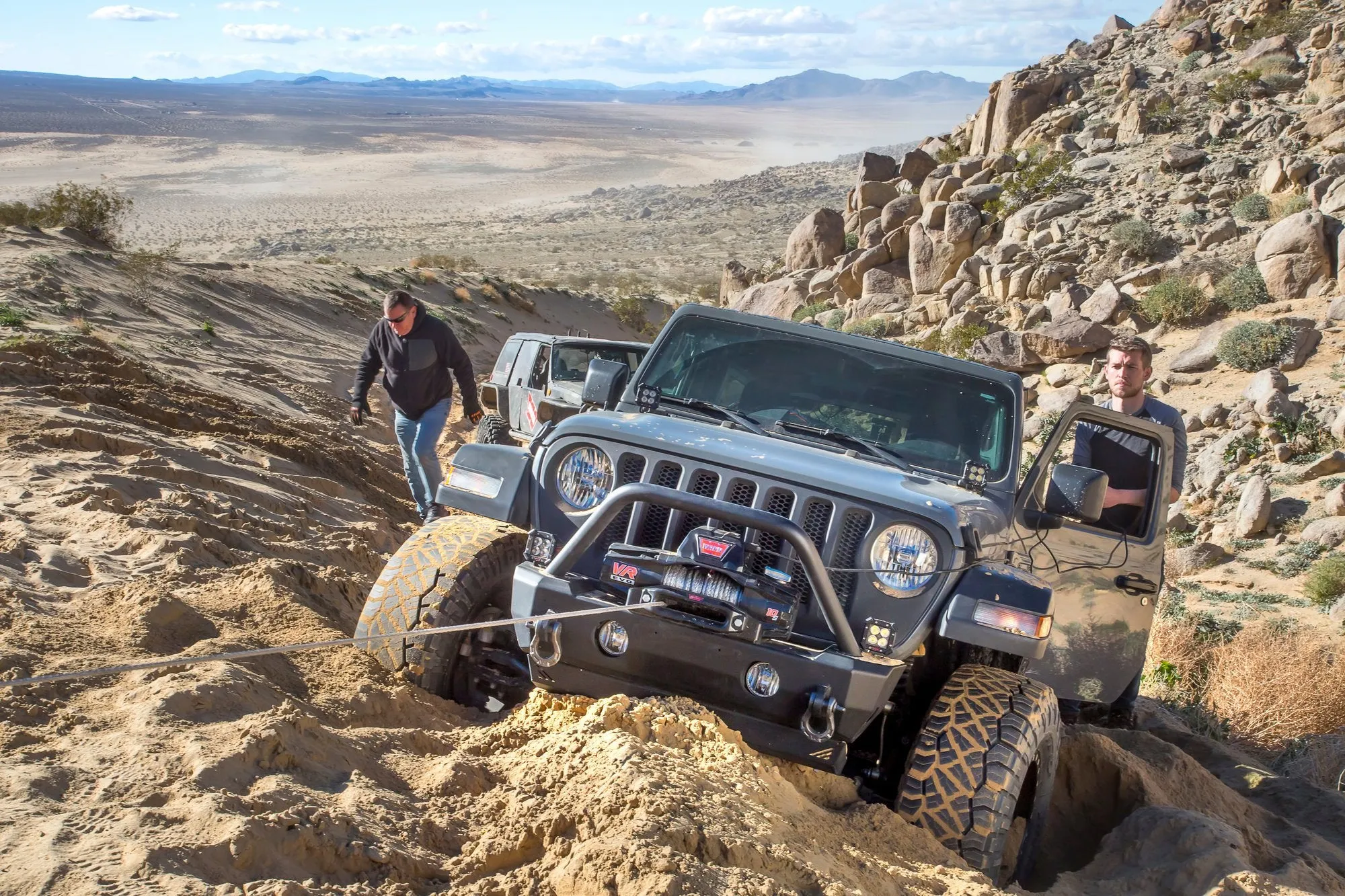 Warn VR EVO 10-S Winch with Synthetic Rope
