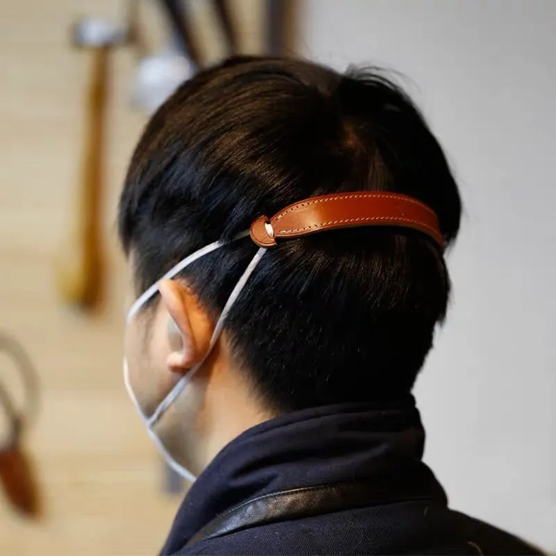 YAAGLE Leather Gear Adjustable Anti-Slip Mask Ear Grips Extension Hook/ Mask Extension Hook YG5211